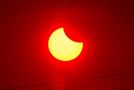 Eclipse solar em Caxias - MA